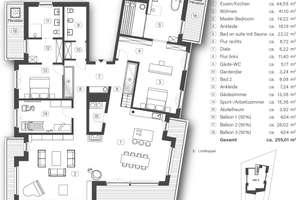 Le Ciel – Einzigartiges Penthouse mit großzügigem Dachgarten – Kreuzbergstraße 93 a, 40489 Kaiserswerth, Düsseldorf – Vorschaubild 8