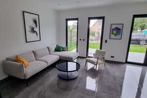 Exklusive Doppelhaushälfte im schönen Altglienicke! **Garten / 3 Terrassen / möbliert** – Ewaldstr. 106D, 12524 Altglienicke, Berlin – Vorschaubild 3