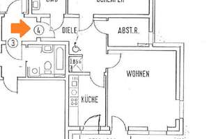Barrierearme 2,5-Zimmer-Erdgeschosswohnung mit Terrasse – WBS erforderlich – Am Giesenhof 4, 47138 Obermeiderich, Duisburg – Vorschaubild 8