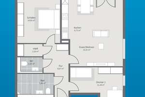 Exklusive 3-Zimmerwohnung in Bochum-Langendreer! Mit Einbauküche, Balkon, Fahrstuhl und Stellplatz! – Die vollständige Adresse der Immobilie erhältst du vom Anbieter., 44892 Langendreer/Alter Bahnhof, Bochum – Vorschaubild 19