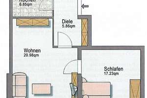 Wohnen wo andere spazieren gehen: 2-Zimmer Wohnung in direkter Nähe zum Waldsee – Stauffenbergstraße 1, 29223 Celle – Vorschaubild 16