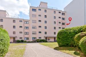 Lichtdurchflutete 2-Zimmer-Wohnung mit Südbalkon, traumhaftem Blick ins Grüne, Aufzug und Tiefgarage – Stiftsbogen 81 a, 81375 Neuhadern, München – Vorschaubild 37