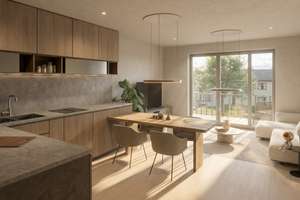 Moderne 4-Zimmer-Neubauwohnung mit 2 Balkonen