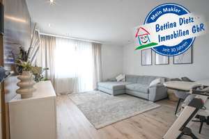DIETZ: Gepflegte 3-Zimmerwohnung im 2.OG mit Balkon und PKW-Stellplatz in Münster!