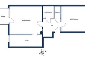Attraktive 2-Zimmer-Erbbauwohnung mit Balkon & Stellplatz – ideal für Singles & Paare
 – Die vollständige Adresse der Immobilie erhältst du vom Anbieter., 90489 Veilhof, Nürnberg – Vorschaubild 17