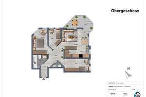 Attraktive 4-Zimmer-Wohnung in Winnenden zu verkaufen  – Gertrud-Bäumer-Allee 11, 71364 Winnenden – Vorschaubild 2