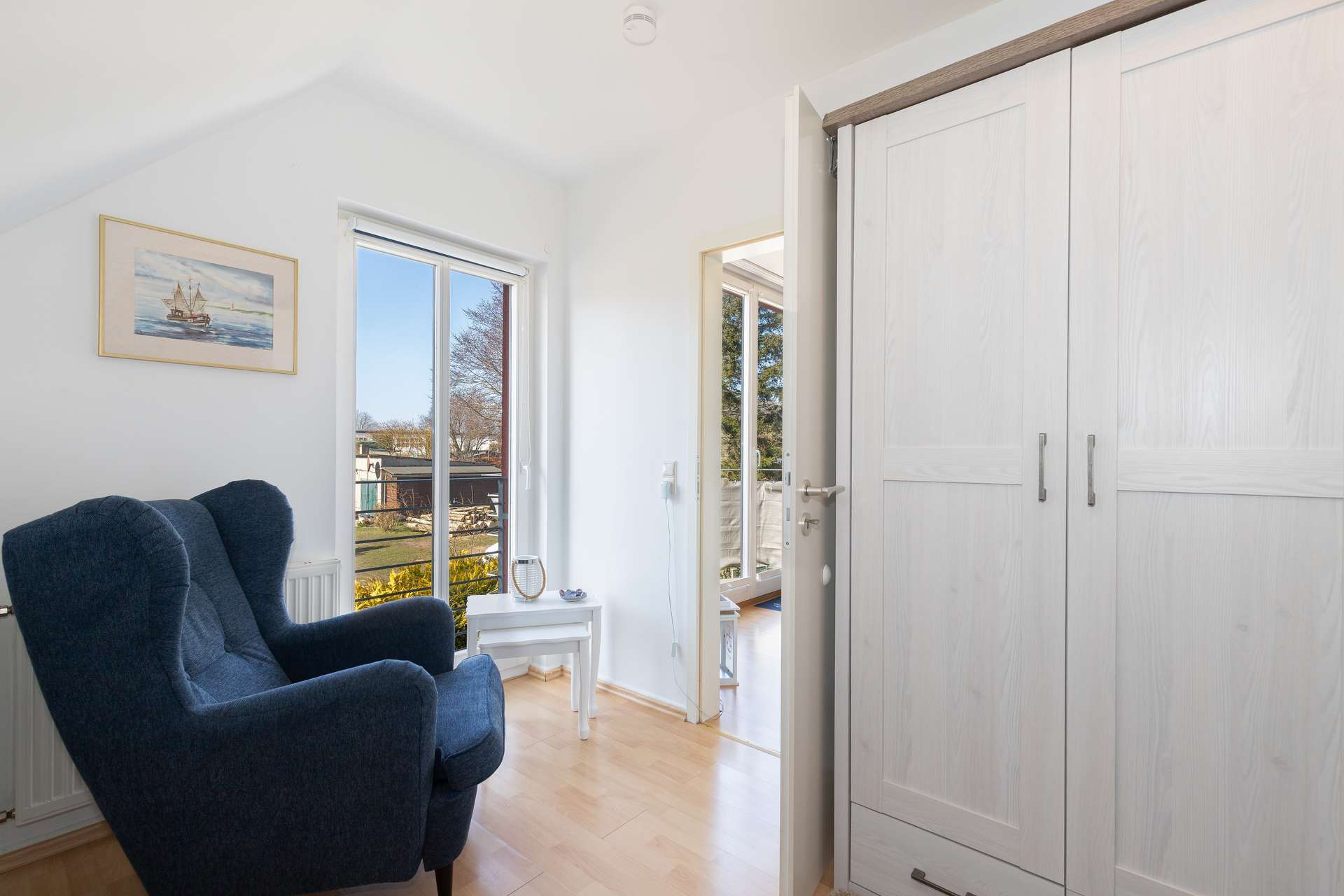 Immobilie in Mönchgut - Maisonette-Wohnung mit sonnigem Balkon und 2 Schlafzimmer - in Middelhagen auf der Insel Rügen - Bild 2