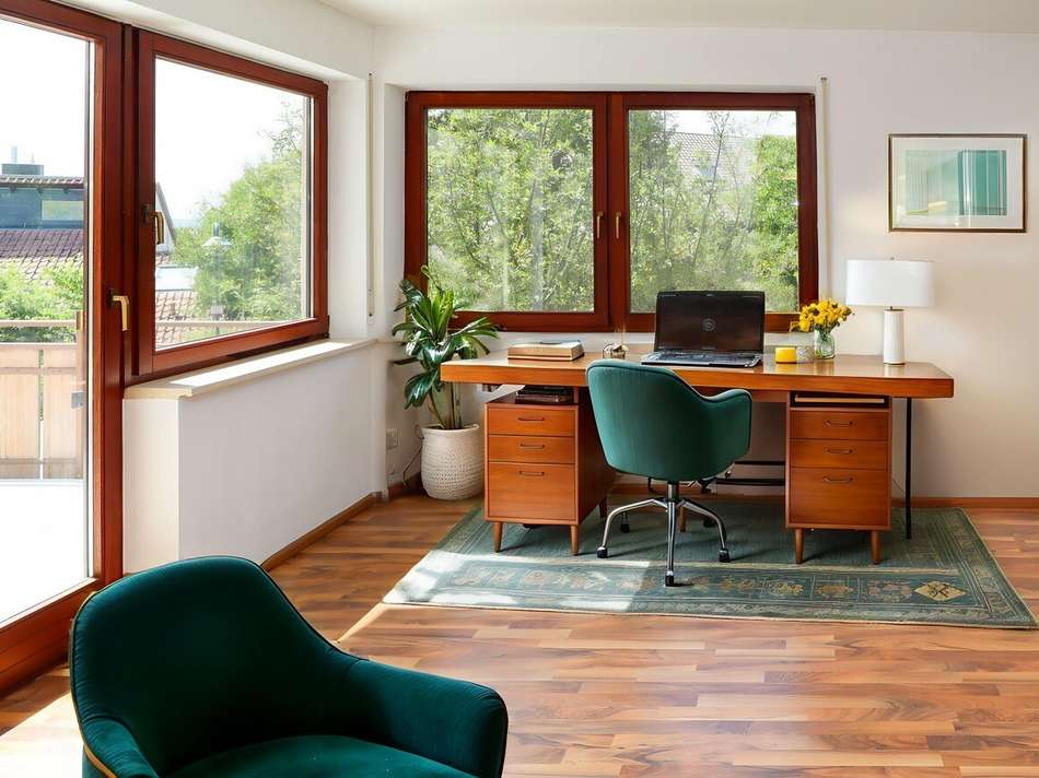 Büro KI visualisiert