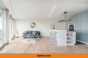 Exklusives Wohnen mit Rheinblick – Stilvolle Wohnung mit Panorama über Düsseldorf