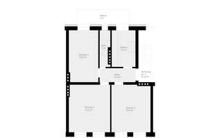Stilvolle 3-Zimmer-Altbau-Wohnung mit eigenem Garten in Bahrenfeld, Hamburg – Bahrenfelder Chaussee 9, 22761 Bahrenfeld, Hamburg – Vorschaubild 2