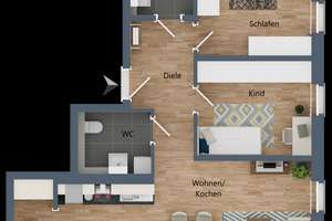 Via Dona - WE10 – Donaustaufer Str. 42, 93055 Reinhausen, Regensburg – Vorschaubild 2