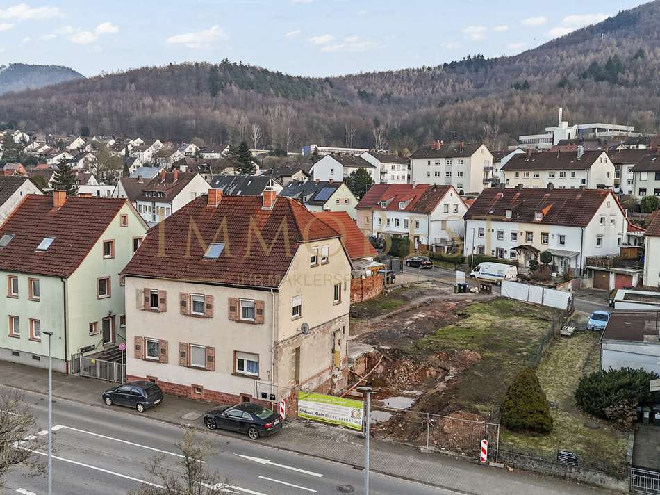 Seitenansicht Grundstück