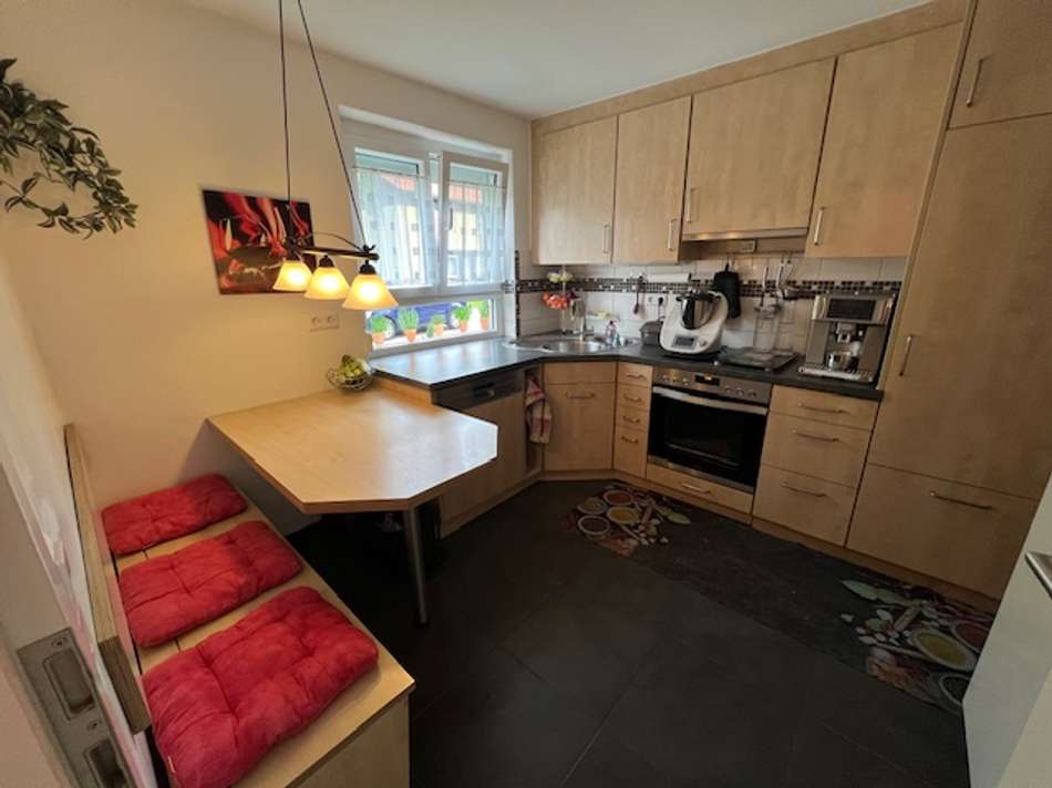 Küche mit Essecke