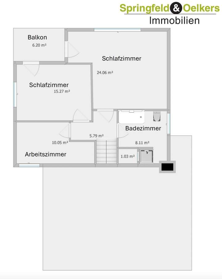 Grundriss Obergeschoss