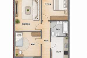 Helle 2- ZImmer Wohnung mit Balkon !! Ab 01.11.2026!! – Hattingerstr. 72-74, 44789 Südinnenstadt, Bochum – Vorschaubild 8