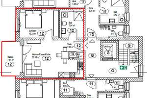 2-Zimmer-Wohnung mit Balkon im 1.OG – Donautalstraße 7/1, 89079 Wiblingen, Ulm – Vorschaubild 3