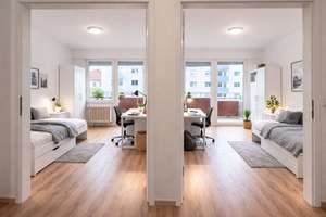 6 % Mietrendite – sanierte 2-Zimmer-Wohnung mit WG-Potenzial