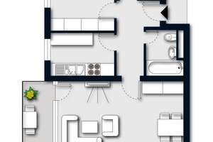 Schöne 3-Zimmer Wohnung mit Garage – Guter Fortschritt 26b, 68305 Waldhof, Mannheim – Vorschaubild 12