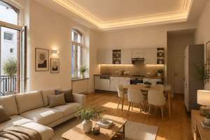 Renovierte 3-Zimmer-Altbauwohnung mit EBK in ruhiger Lage