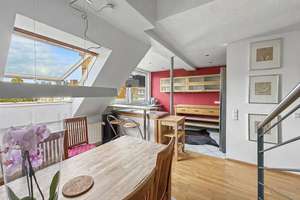 Ausbau ca. 2001: Lichtdurchflutete 3,5-Zimmer-Maisonettewohnung mit zwei Dachterrassen in Dortmund – 44139 Ruhrallee, Dortmund – Vorschaubild 5