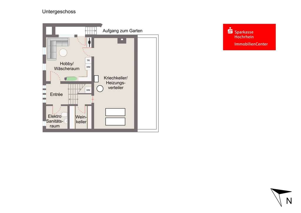 Immobilie in Hohentengen am Hochrhein - Freiraum für neue Lebensideen - Einfamilienhaus mit Garten in Hohentengen a. H., Herdern - Bild 4