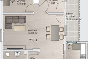 Lichtdurchflutete Dachwohnung nach Sanierung sucht Mieter – Fliederweg 41, 65201 Dotzheim, Wiesbaden – Vorschaubild 16
