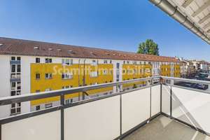 3-Zimmer-Wohnung mit Einbauküche, zwei Balkonen, Kamin und Skylineblick in Frankfurt-Oberrad – 60599 Oberrad, Frankfurt am Main – Vorschaubild 2