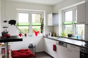 Romantik pur!"Paradiesische/traumhafte" Lage! Loftartige, moderne Terassen-Wohnung und Garten! – Hüllenkamp 134 a, 22149 Rahlstedt, Hamburg – Vorschaubild 6