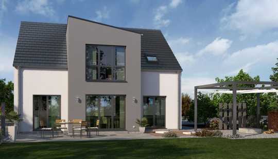 Bild von "Moderne Eleganz: Das Einfamilienhaus Prestige 3 von allkauf - Klare Linien und exklusiver Luxu
