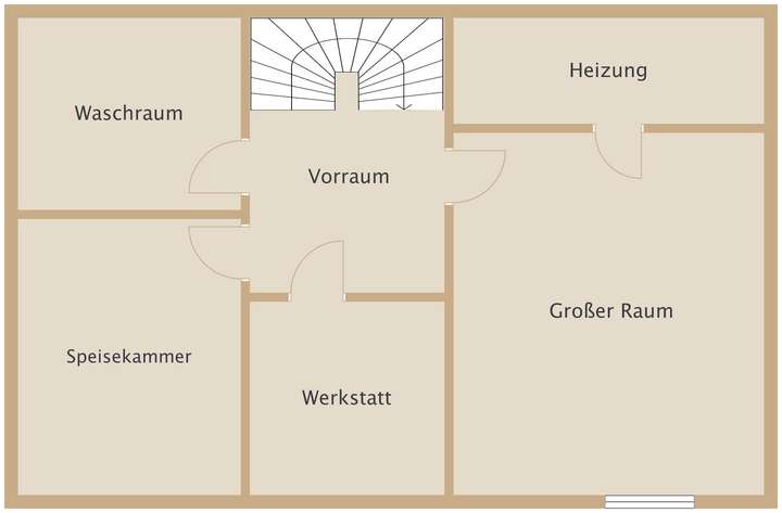 Grundriss Untergeschoss