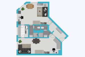 Attraktive, vermietete Zwei-Zimmer-Wohnung in Bestlage mit Entwicklungspotential! – Die vollständige Adresse der Immobilie erhältst du vom Anbieter., 52064 Lindenplatz, Aachen – Vorschaubild 21