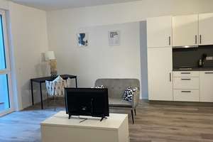 Mitten in STUTTGART ! Wunderschöne vollmöbilierte Studioapartments zur Miete mit Terrasse – Neckarstraße  140/2, 70190 Stöckach, Stuttgart – Vorschaubild 2