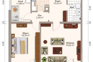 Pfuhl - Modern saniert, sofort bezugsfrei – großzügige 3-Zimmer-Wohnung mit Balkon und Garage – Die vollständige Adresse der Immobilie erhältst du vom Anbieter., 89233 Neu-Ulm – Vorschaubild 25