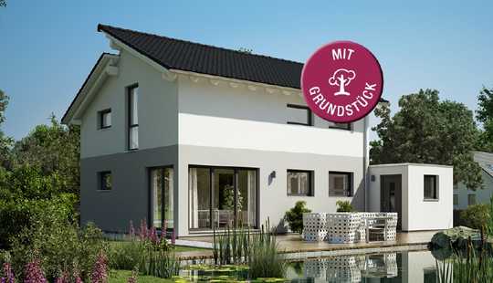 Bild von Modern Wohnen mit einem Pultdach!