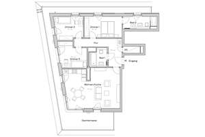 Einzigartig mit Blick über die Stadt - 4-Zimmer mit Dachterrasse – Jetzt kaufen und  bald einziehen! – Dösner Weg 8, 4103 Zentrum-Südost, Leipzig – Vorschaubild 2