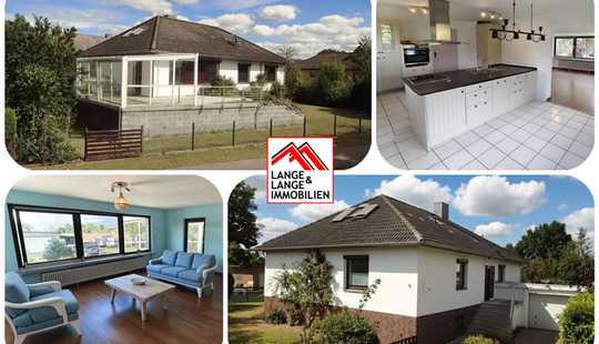 Bild von Bröckel - Design trifft Funktion: Einfamilienhaus mit Vollkeller und Terrasse mit Panorama-Glasfront