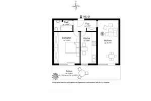 AIGNER - Helle 2-Zimmer-Wohnung mit großzügigem Südbalkon in ruhiger Lage – Die vollständige Adresse der Immobilie erhältst du vom Anbieter., 80687 St. Ulrich, München – Vorschaubild 5