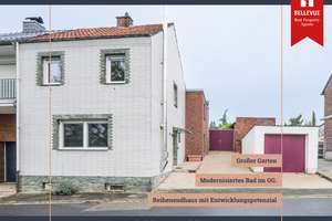Charmantes Reihenendhaus mit großem Garten, Kamin & Entwicklungspotenzial – Die vollständige Adresse der Immobilie erhältst du vom Anbieter., 52428 Jülich – Vorschaubild 1