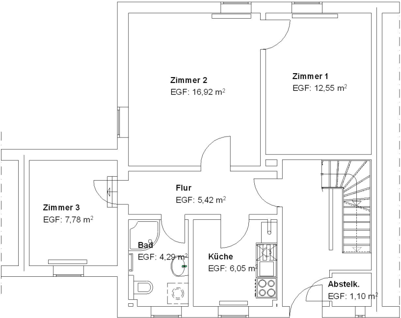 Leerstehendes Zweifamilienhaus in Kassel-Rothenditmold, Kassel – Bild 3