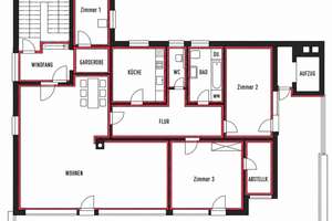 4-Zimmer-Wohnung mit Dachterrasse! Gerne auch für WGs! – Bleichstraße 2, 89077 Weststadt, Ulm – Vorschaubild 23