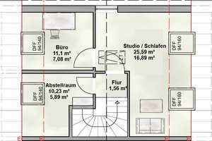 Neubau einer modernen Doppelhaushälfte mit viel Platz, schön gelegen in Hohenwart bei Ingolstadt – Die vollständige Adresse der Immobilie erhältst du vom Anbieter., 86558 Hohenwart – Vorschaubild 13