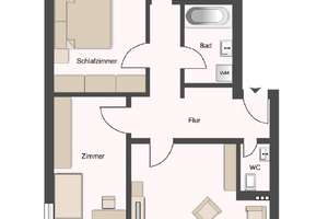 ***3-Zimmer-Wohnung mit Süd-Loggia und Einzelgarage in RO-Aisingerwies*** – Die vollständige Adresse der Immobilie erhältst du vom Anbieter., 83026 Aising, Rosenheim – Vorschaubild 2