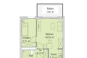 Moderne WBS 2-Raum-Wohnung mit Aufzug und Balkon! NUR mit WBS anmietbar – Zum Lebensbaum 16, 18147 Toitenwinkel, Rostock – Vorschaubild 8
