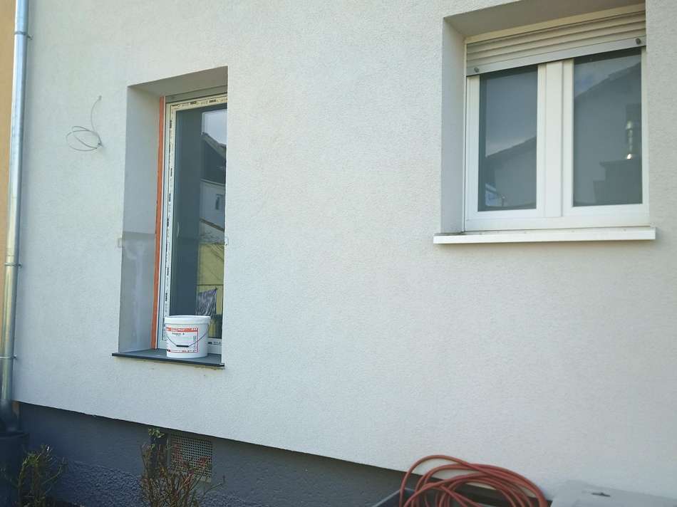 neuer Ausgang Terrasse