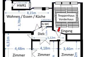 Jugendstiletage in Ku'dam- Seitenstraße – Hektorstraße 15, 10711 Halensee, Berlin – Vorschaubild 13