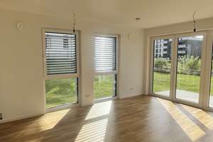 Attraktiver Neubau - hochwertige 2 Zimmer Wohnung m. EBK, Terrasse und Garten in den Steimker Gärten