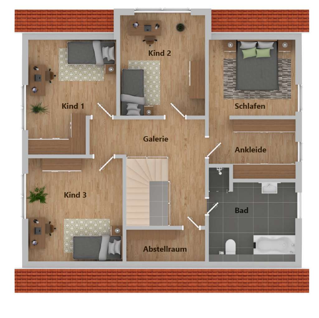 Immobilie in Kissenbrück - Großzügiges Familienhaus mit Räumen für Homeoffice und mit weitem Blick in die Landschaft - Bild 3