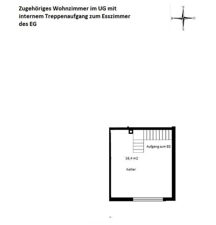 Souterrainzimmer EG