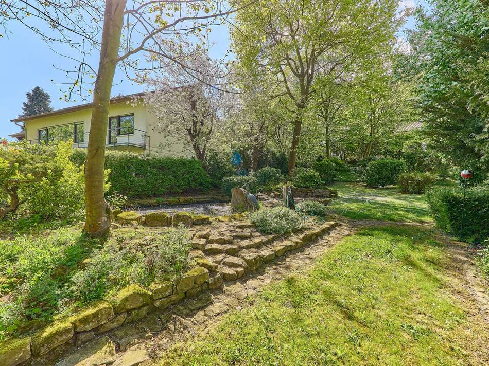 Garten mit Teich