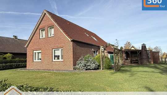 Bild von Gepflegtes Einfamilienhaus mit großem Grundstück in Simonswolde